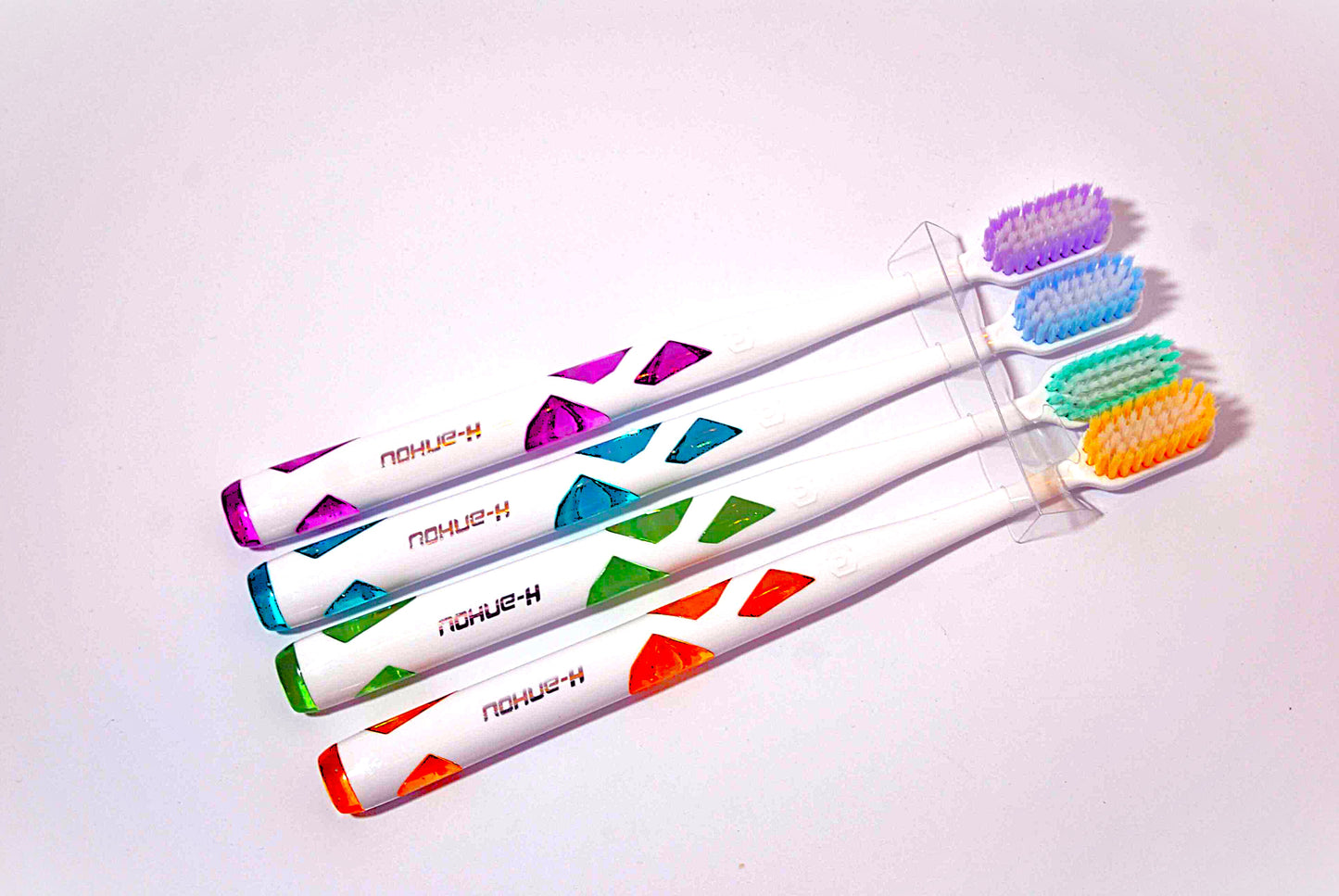 ColorGlow Premium Adult Toothbrush Set | Pack Of 4