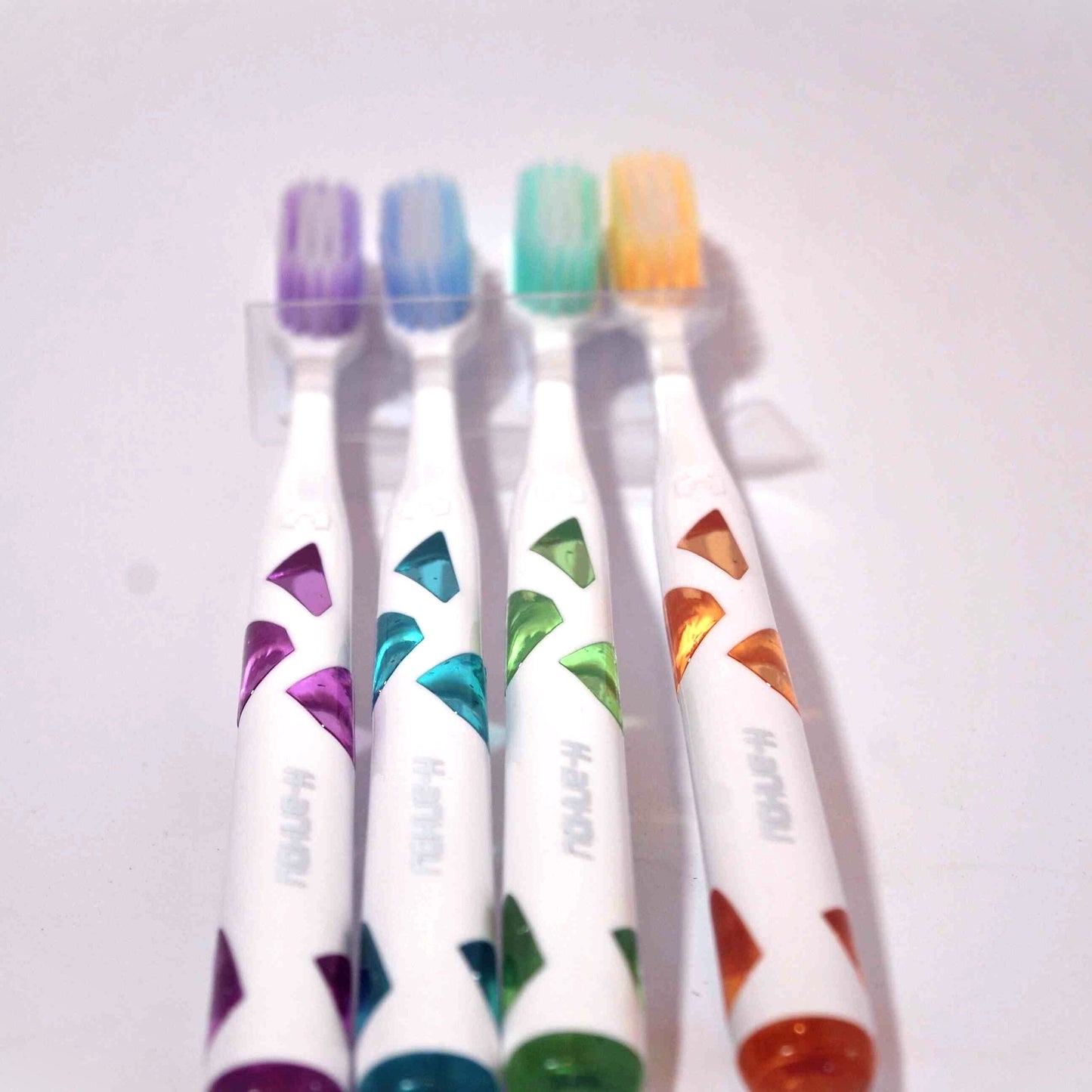 ColorGlow Premium Adult Toothbrush Set | Pack Of 4