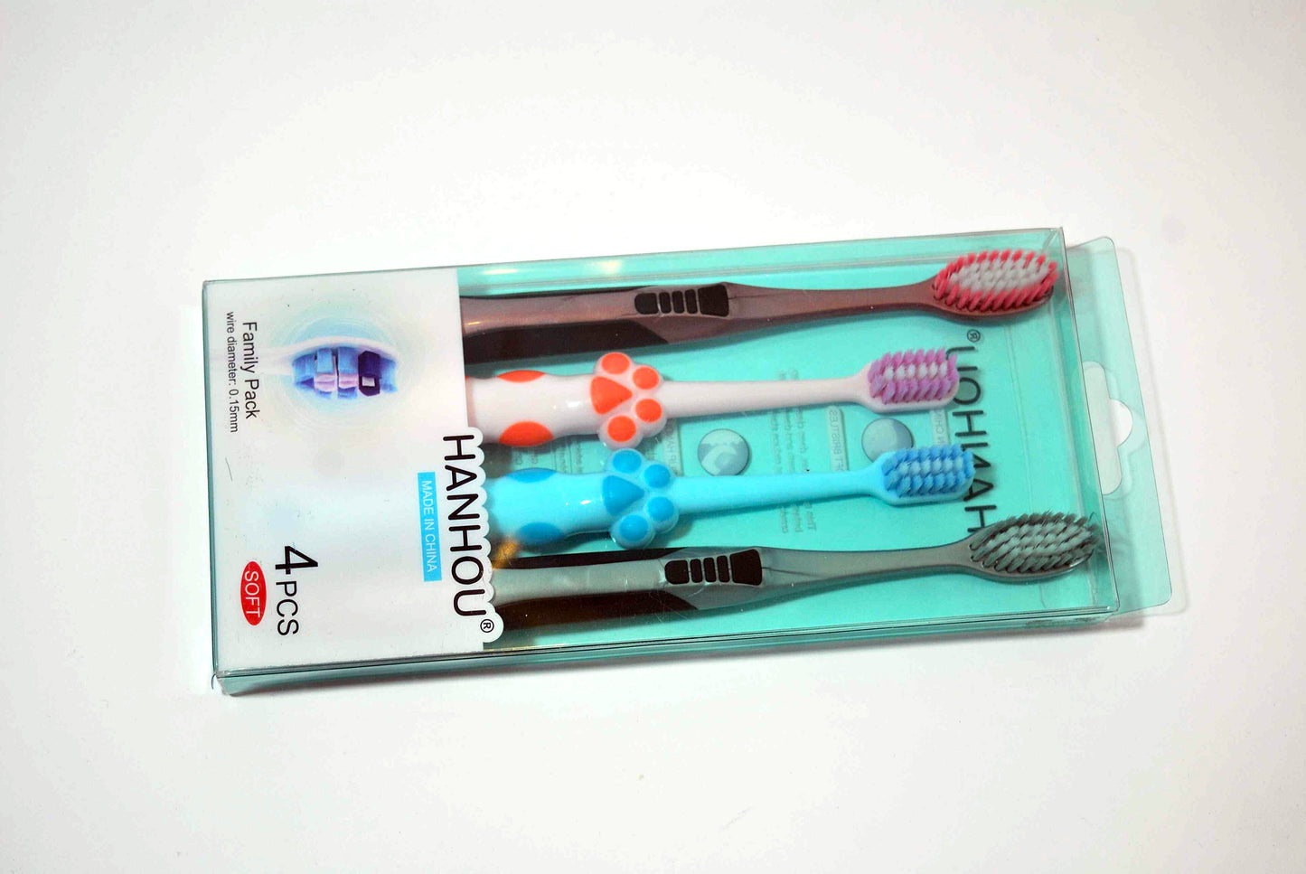 FamilyCare Premium Toothbrush Set | Dental Care | Pack of 4