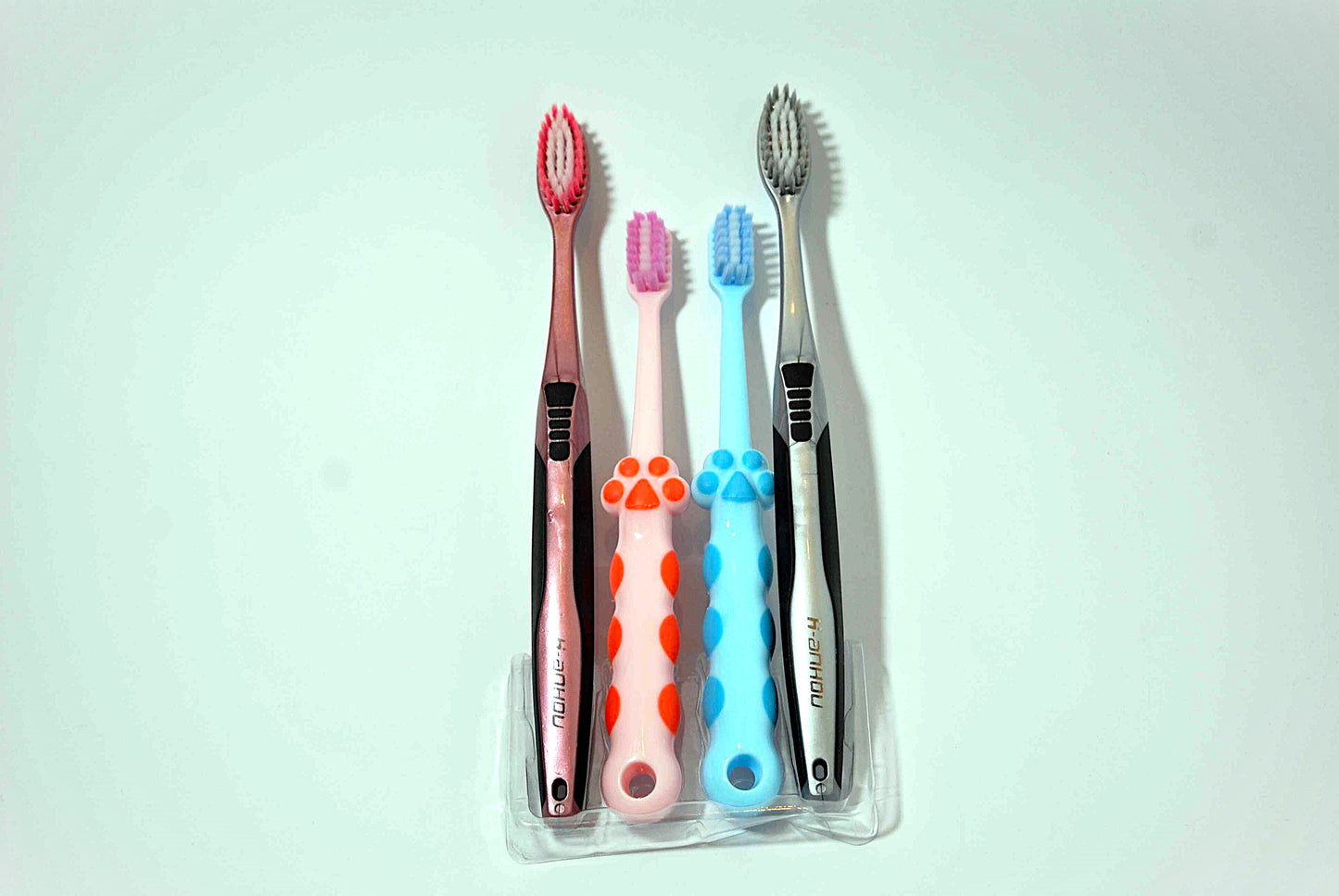 FamilyCare Premium Toothbrush Set | Dental Care | Pack of 4