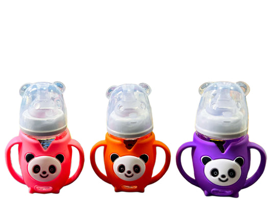 PandaPals Glass Baby Feeder – 270ml BPA-Free